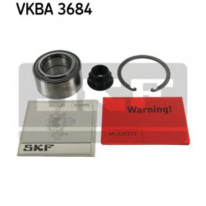 VKBA 3684 SKF Підшипник кульковий d>30